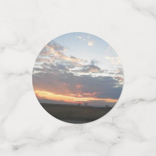 Pensioen partij Decor confetti (Kleine voorkant)