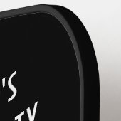 Pensioen Partij Gepensioneerde Beer Cheers Gift Pickleball Paddle (Links Detail)