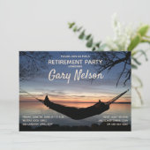 Pensioen partij Relax hangmat Kaart (Staand voorkant)