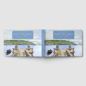 Pensioen Party Lake Dock Echte Gouden Folie Gastenboek (Volledig)