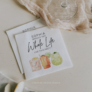 Pensioen Party Napkins Party Decor Servet