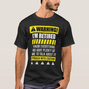Pensioen pensioen t-shirt