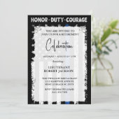 Pensioen Politieagent Afstuderen Verjaardag Kaart (Staand voorkant)