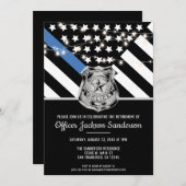 Pensioen Politieagent Kaart (Voorkant / Achterkant)