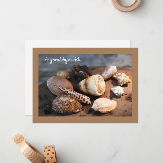 Pensioen, reizen Flat Note Kaart Notitiekaartje (Voorkant / Achterkant in situ)