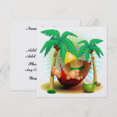 Pensioen, Reünie, Vakantie, Uitnodiging - SRF (Voorkant / Achterkant)