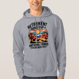 Pensioen Road Trip National Parks Western Hoodie