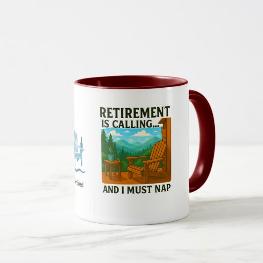 ☕ Pensioen roept... en ik moet een dutje doen – Ko Mok (Voorkant rechts)