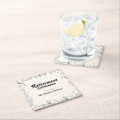 Pensioen School leraar Viering Party Kartonnen Onderzetters (Insitu)