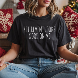 Pensioen staat me goed Funny Retired Shirt