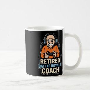 Pensioen Ttle Royale Coach Grappige Gamer Oudere G Koffiemok