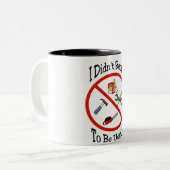 Pensioen Tweekleurige Koffiemok (Voorkant links)