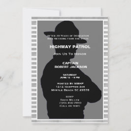 Pensioen van het type Highway Patrol Silhouette Kaart