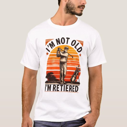  pensioen vibes T-shirt (Voorkant)