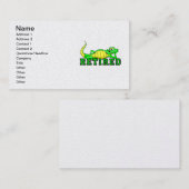 pensioen visitekaartje (Voorkant / Achterkant)