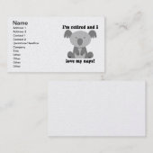 pensioen visitekaartje (Voorkant / Achterkant)