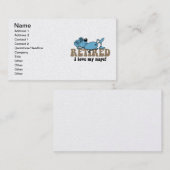 pensioen visitekaartje (Voorkant / Achterkant)