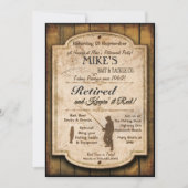 Pensioen Vissende uitnodiging (Voorkant)