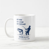 Pensioen Vist de Rodfather Big Fish Gift Koffiemok (Links)