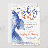 Pensioen Vist op feestje Kaart (Voorkant)