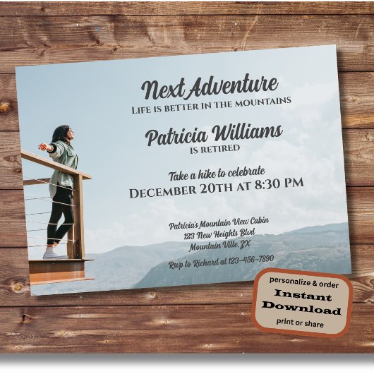 Pensioen Volgende Avontuur Leven is Betere Vrouw Kaart