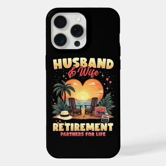 Pensioen voor echtpaar iPhone hoesje (Achterkant)