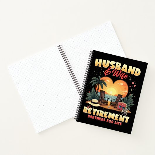 Pensioen voor echtpaar notitieboek (Binnen)