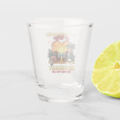 Pensioen voor echtpaar shot glas (Achterkant)