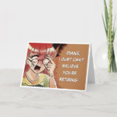 Pensioen voor leuke collega's kaart (Voorkant)