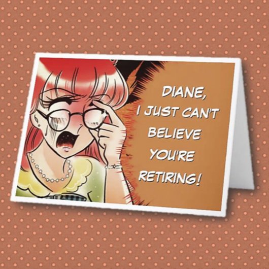 Pensioen voor leuke collega's kaart