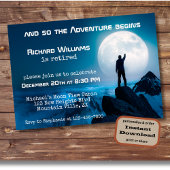 Pensioen Wandelen Volgende Avontuur Naar de maan Kaart