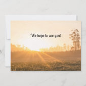 Pensioen Wandelen Volgende Avontuur op de weg Kaart (Achterkant)