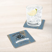 Pensioen weg Gevist rustiek hout Kartonnen Onderzetters (Insitu)