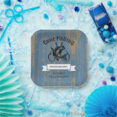 Pensioen weg Gevist rustiek hout Papieren Bordje (Feest)