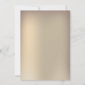 Pensioen Winter Sneeuwvlok Uitnodiging (Achterkant)