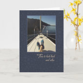 Pensioen Zeilkaart Kaart (Gele Bloem)