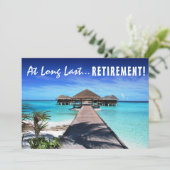 Pensioenaankondiging Collega Kaart (Staand voorkant)