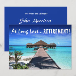 Pensioenaankondiging Collega Kaart