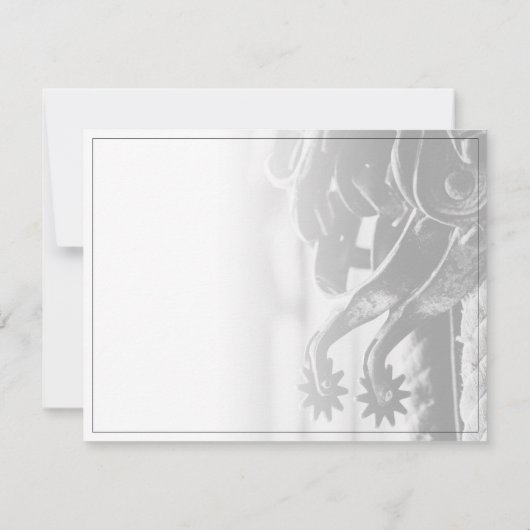 Pensioenaankondiging met oude sporen (Achterkant)