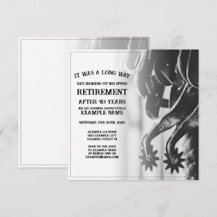 Pensioenaankondiging met oude sporen