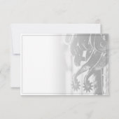 Pensioenaankondiging met oude sporen (Achterkant)