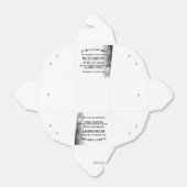 Pensioenaankondiging met oude sporen bedankdoosjes (Uitgevouwen)