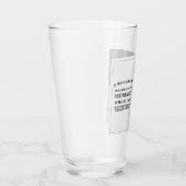 Pensioenaankondiging met oude sporen glas (Rechts)