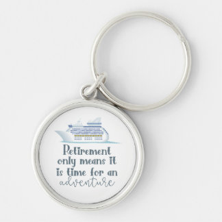 Pensioenavontuur cruise Retirement Sleutelhanger
