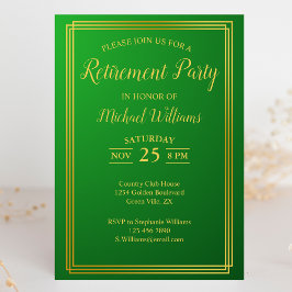 Pensioenbedrijf Elegant Groen Goud Kaart