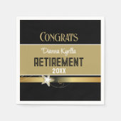 Pensioenbonen! Gepersonaliseerd, Classy Servet (Voorkant)