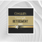 Pensioenbonen! Gepersonaliseerd, Classy Servet