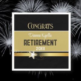 Pensioenbonen! Gepersonaliseerd, Classy Servet