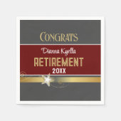 Pensioenbonen! Gepersonaliseerd, Classy Servet (Voorkant)