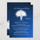 Pensioenboomsilhouet Kaart (Voorkant / Achterkant)